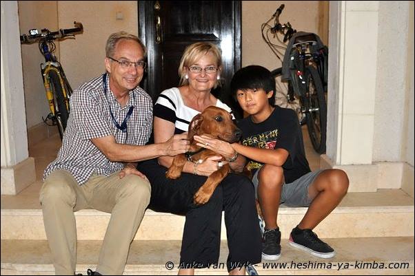 Heshimayakimba Irijah Bolt with family