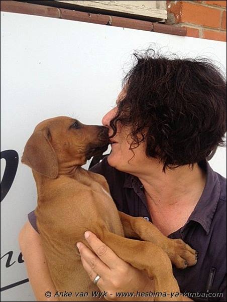 Heshimayakimba Ishi Zena with Anke